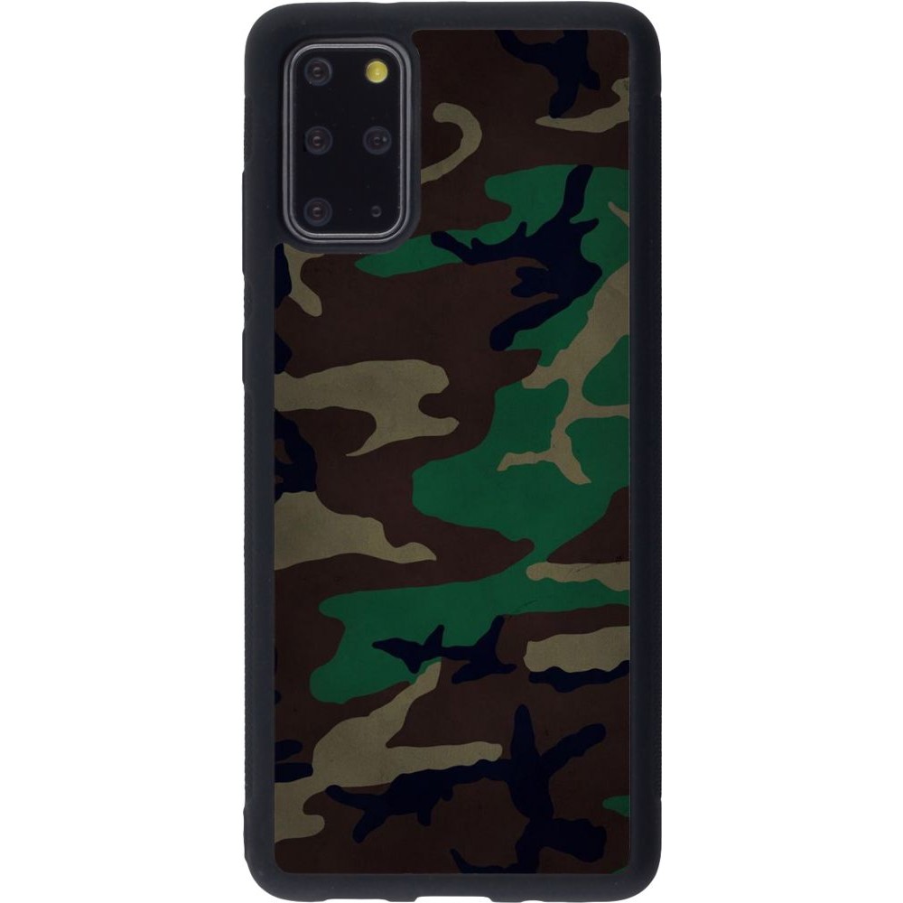 Hülle Samsung Galaxy S20+ - Silikon schwarz Camouflage 3