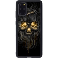 Coque Samsung Galaxy S20+ - Silicone rigide noir Skull 02