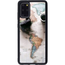 Hülle Samsung Galaxy S20+ - Silikon schwarz Travel 01