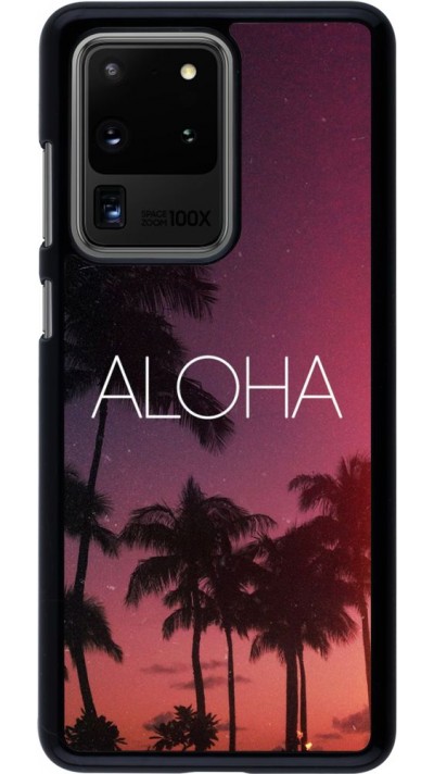 Coque Samsung Galaxy S20 Ultra - Aloha Sunset Palms