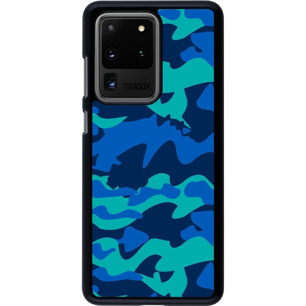 Hülle Samsung Galaxy S20 Ultra - Camo Blue