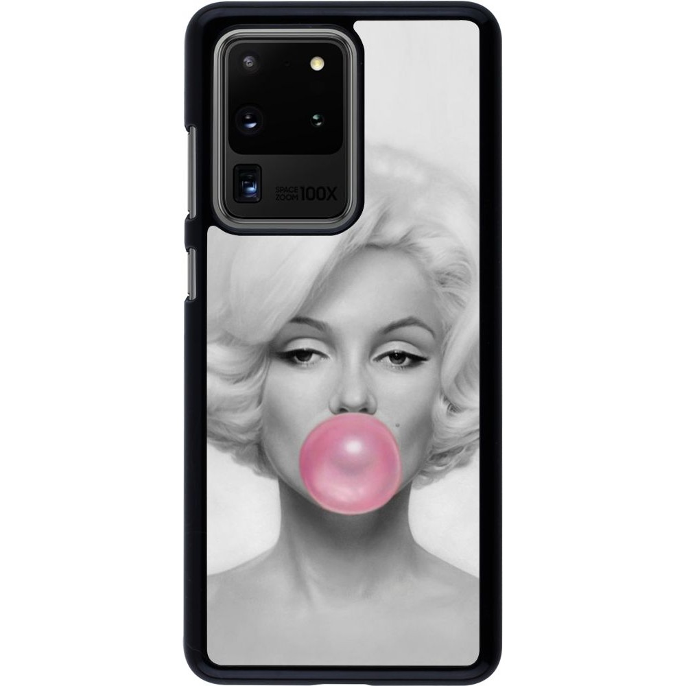 Hülle Samsung Galaxy S20 Ultra - Marilyn Bubble