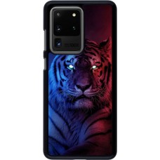 Coque Samsung Galaxy S20 Ultra - Tiger Blue Red