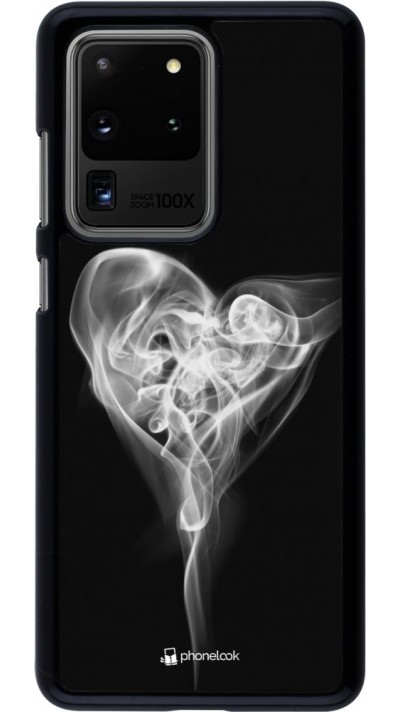 Coque Samsung Galaxy S20 Ultra - Valentine 2022 Black Smoke