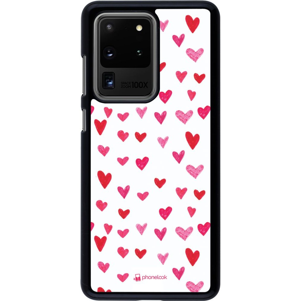 Coque Samsung Galaxy S20 Ultra - Valentine 2022 Many pink hearts