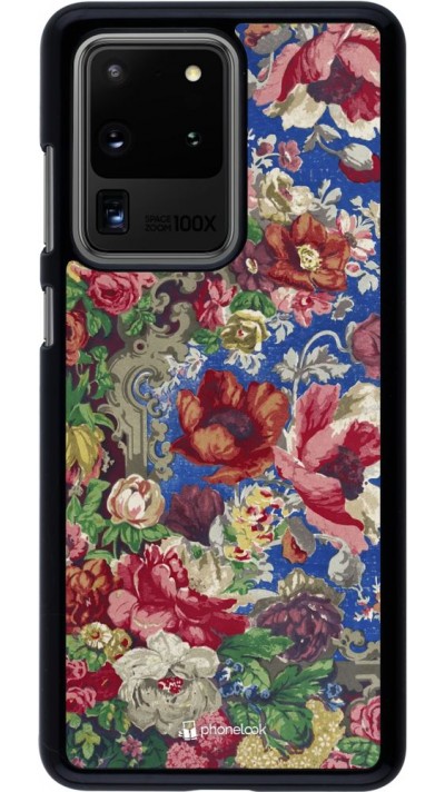 Coque Samsung Galaxy S20 Ultra - Vintage Art Flowers