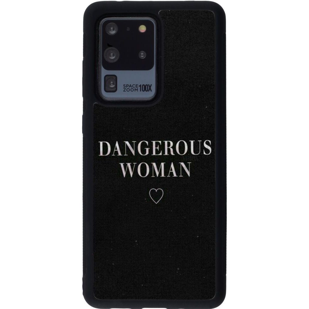 Hülle Samsung Galaxy S20 Ultra - Silikon schwarz Dangerous woman