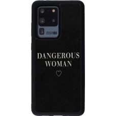 Hülle Samsung Galaxy S20 Ultra - Silikon schwarz Dangerous woman