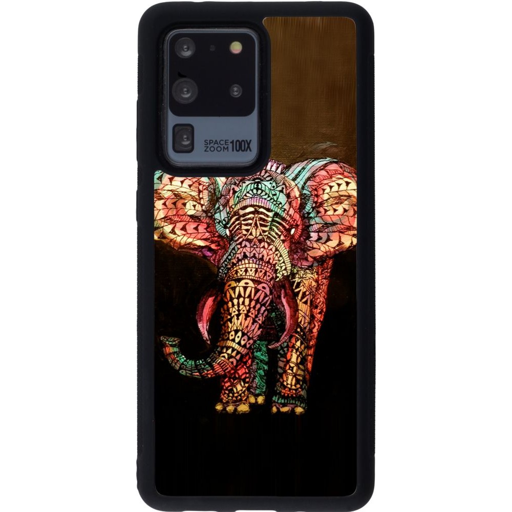 Hülle Samsung Galaxy S20 Ultra - Silikon schwarz Elephant 02