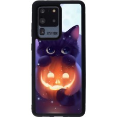 Hülle Samsung Galaxy S20 Ultra - Silikon schwarz Halloween 17 15