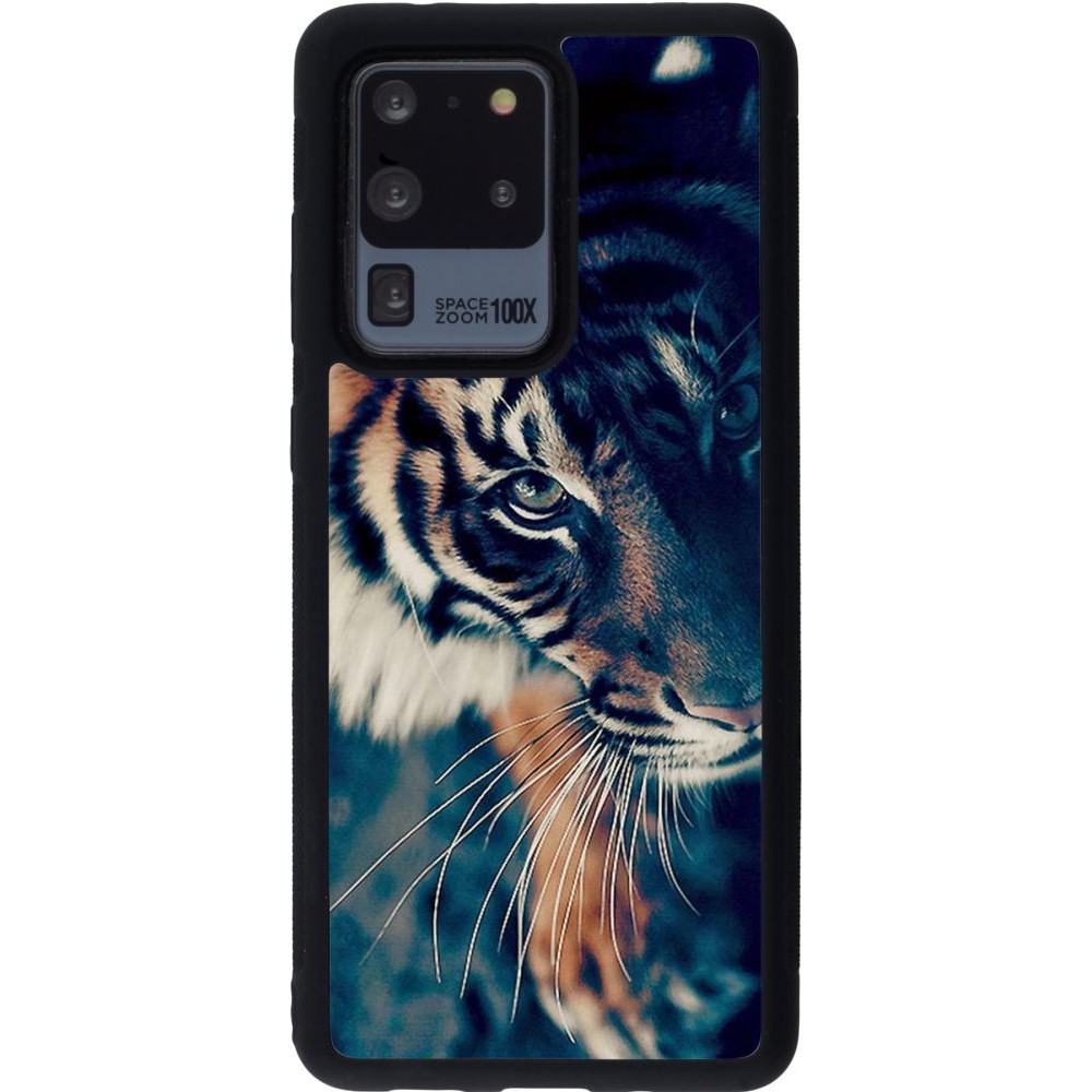 Coque Samsung Galaxy S20 Ultra - Silicone rigide noir Incredible Lion