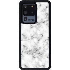 Hülle Samsung Galaxy S20 Ultra - Silikon schwarz Marble 01