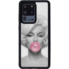 Hülle Samsung Galaxy S20 Ultra - Silikon schwarz Marilyn Bubble