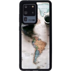 Coque Samsung Galaxy S20 Ultra - Silicone rigide noir Travel 01