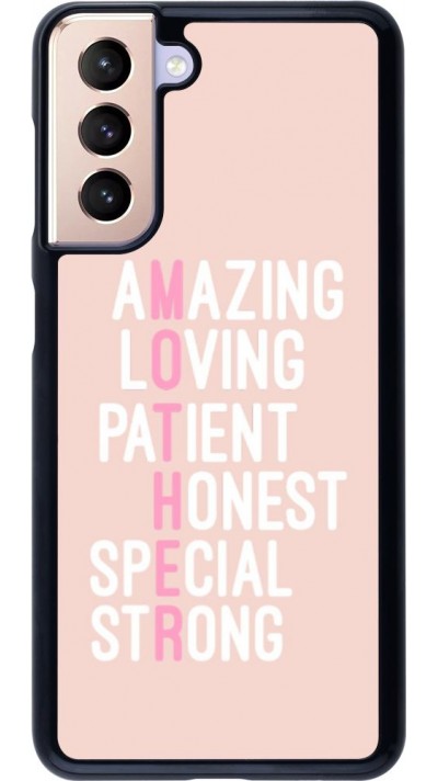 Coque Samsung Galaxy S21 5G - Amazing Mom 2022