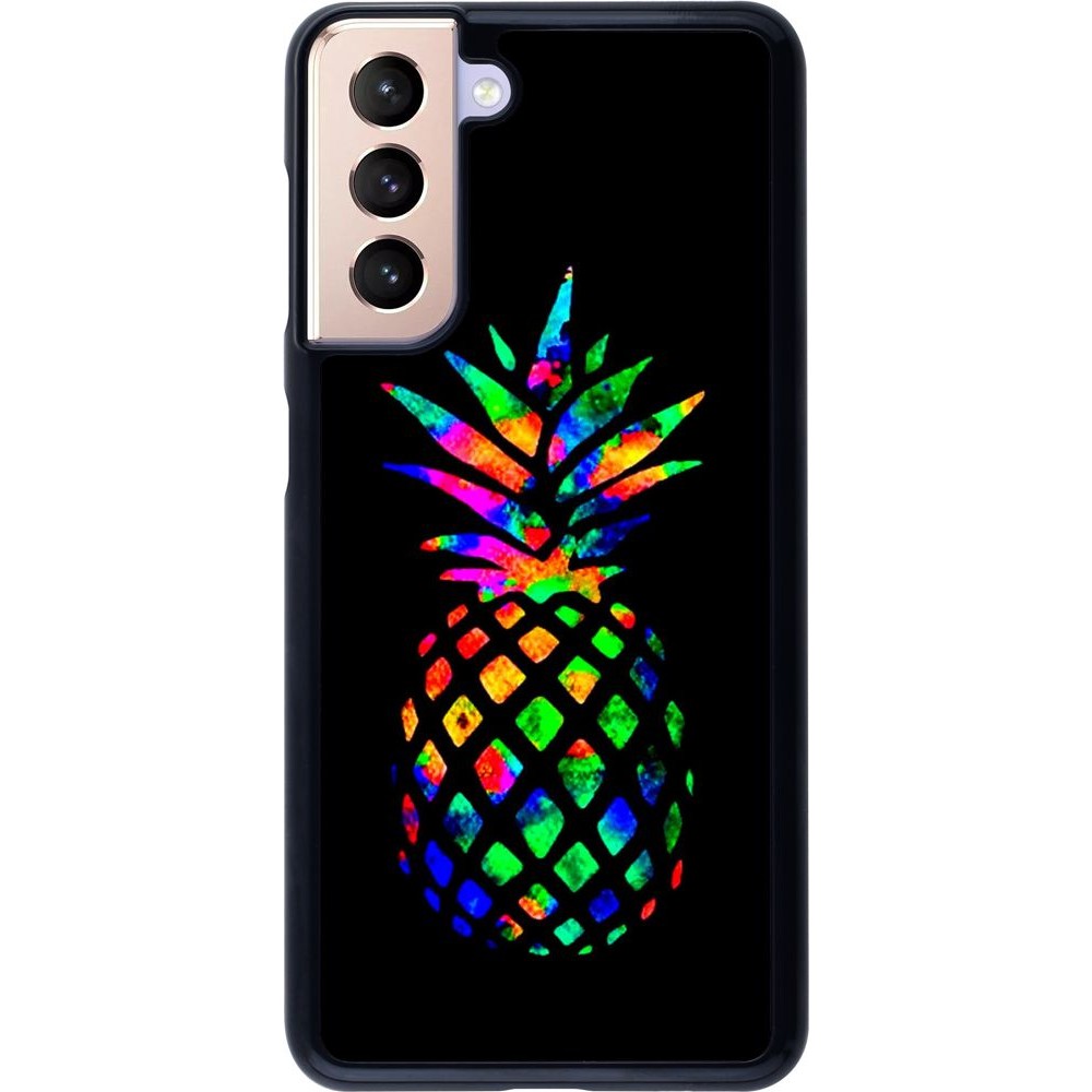 Hülle Samsung Galaxy S21 5G - Ananas Multi-colors