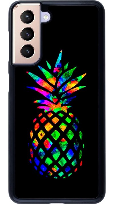 Coque Samsung Galaxy S21 5G - Ananas Multi-colors