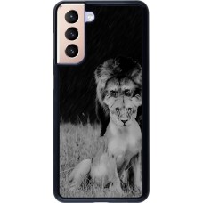Coque Samsung Galaxy S21 5G - Angry lions