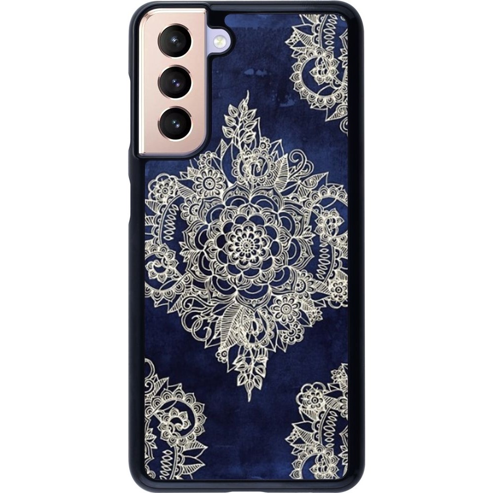 Hülle Samsung Galaxy S21 5G - Cream Flower Moroccan