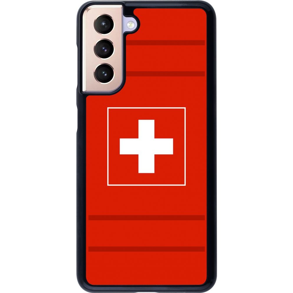 Hülle Samsung Galaxy S21 5G - Euro 2020 Switzerland
