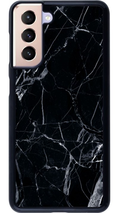 Coque Samsung Galaxy S21 5G - Marble Black 01