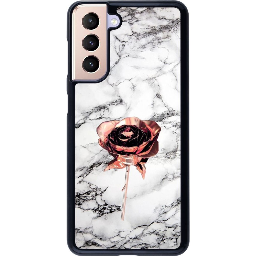 Hülle Samsung Galaxy S21 5G - Marble Rose Gold