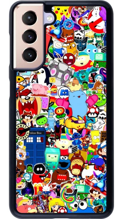 Coque Samsung Galaxy S21 5G - Mixed cartoons