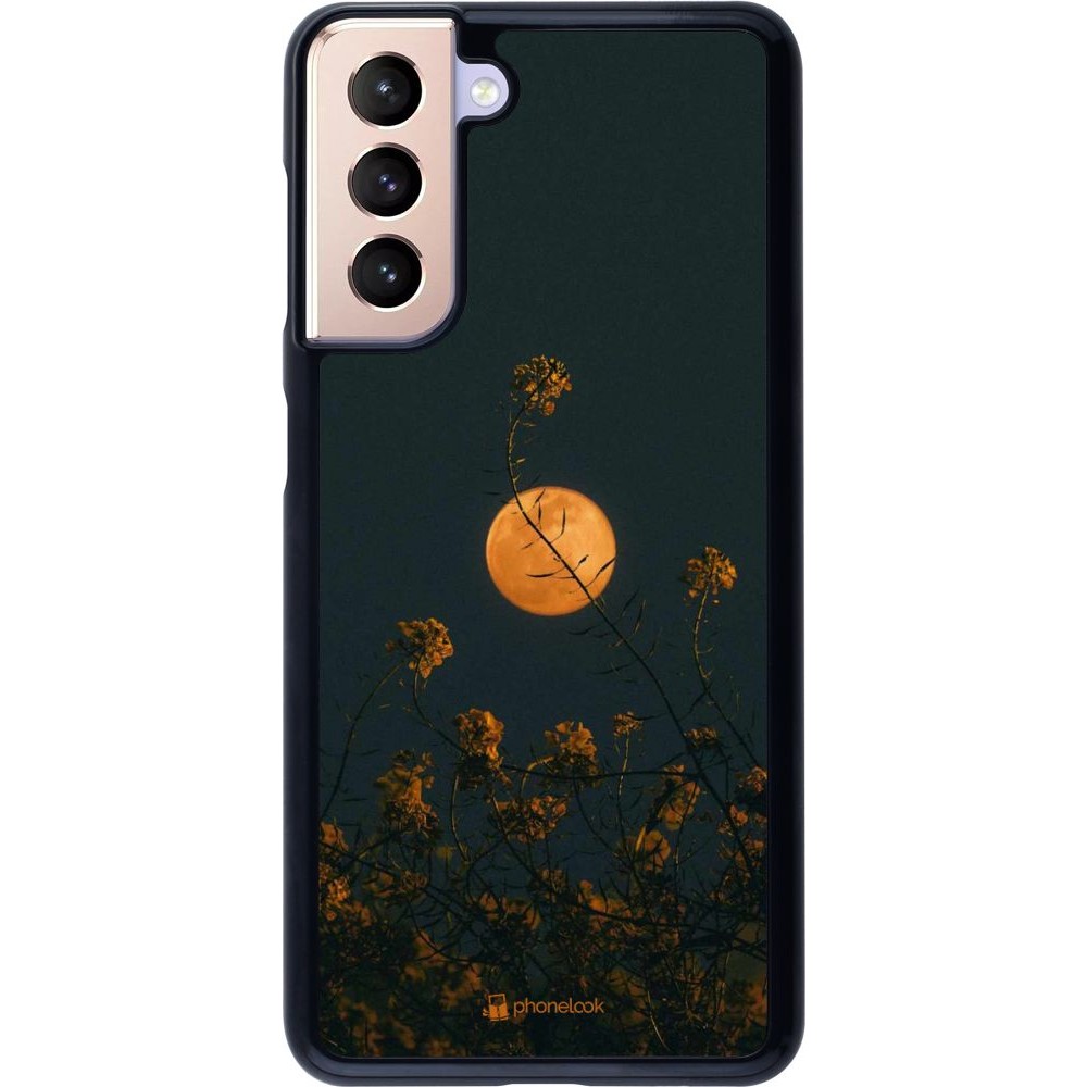 Coque Samsung Galaxy S21 5G - Moon Flowers