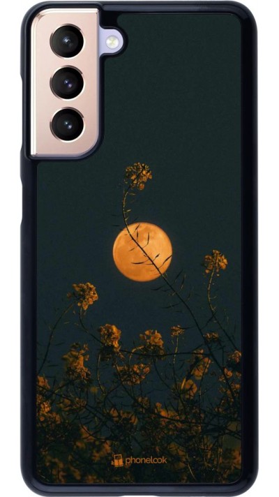 Coque Samsung Galaxy S21 5G - Moon Flowers