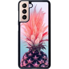 Hülle Samsung Galaxy S21 5G - Purple Pink Pineapple