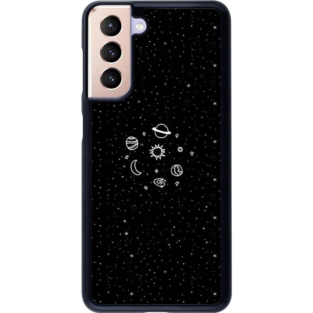 Coque Samsung Galaxy S21 5G - Space Doodle