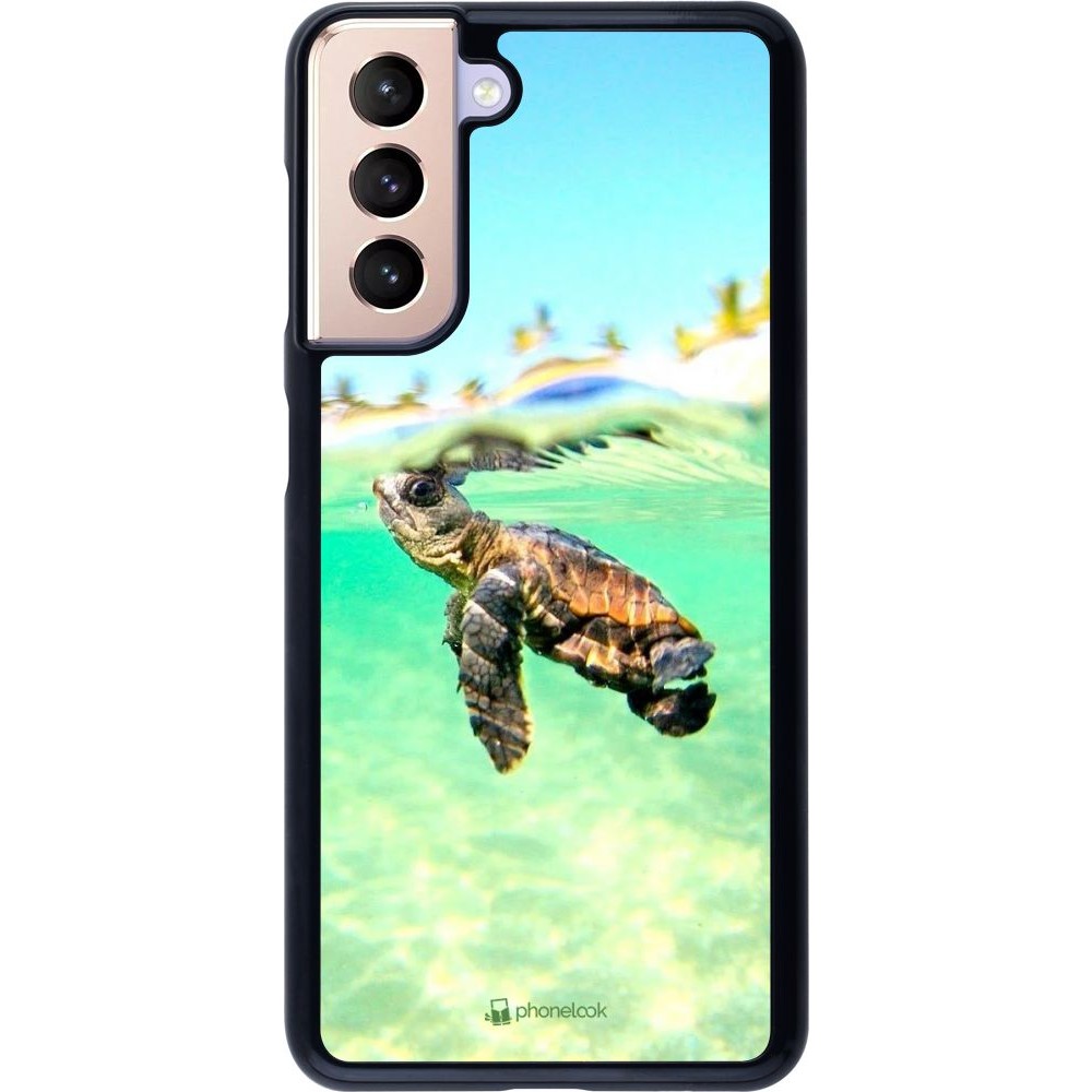 Coque Samsung Galaxy S21 5G - Turtle Underwater