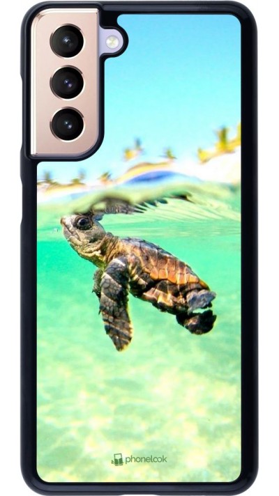 Coque Samsung Galaxy S21 5G - Turtle Underwater