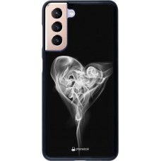 Coque Samsung Galaxy S21 5G - Valentine 2022 Black Smoke