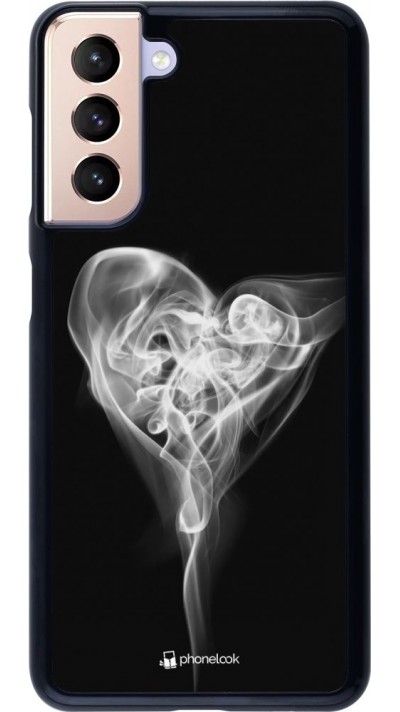 Coque Samsung Galaxy S21 5G - Valentine 2022 Black Smoke