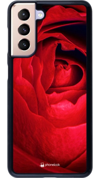 Coque Samsung Galaxy S21 5G - Valentine 2022 Rose