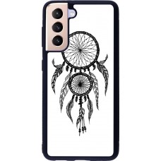 Hülle Samsung Galaxy S21 5G - Silikon schwarz Dreamcatcher 02