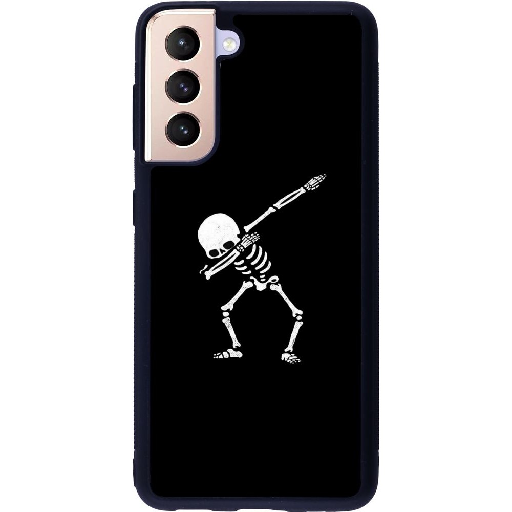 Coque Samsung Galaxy S21 5G - Silicone rigide noir Halloween 19 09