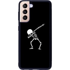 Coque Samsung Galaxy S21 5G - Silicone rigide noir Halloween 19 09