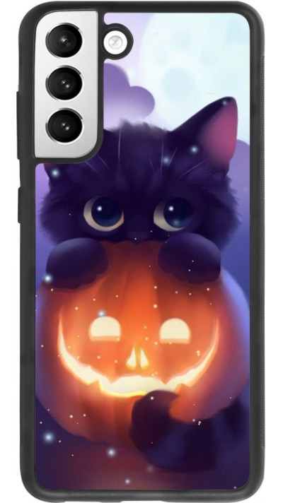 Coque Samsung Galaxy S21 FE 5G - Silicone rigide noir Halloween 17 15