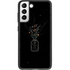 Coque Samsung Galaxy S21 FE 5G - Silicone rigide noir Vase black