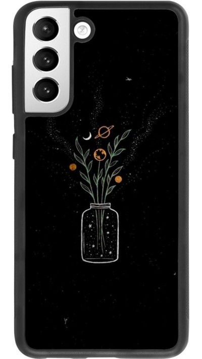 Hülle Samsung Galaxy S21 FE 5G - Silikon schwarz Vase black