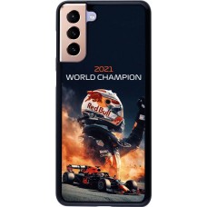 Hülle Samsung Galaxy S21+ 5G - Max Verstappen 2021 World Champion