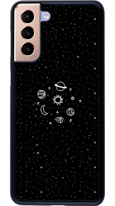 Coque Samsung Galaxy S21+ 5G - Space Doodle