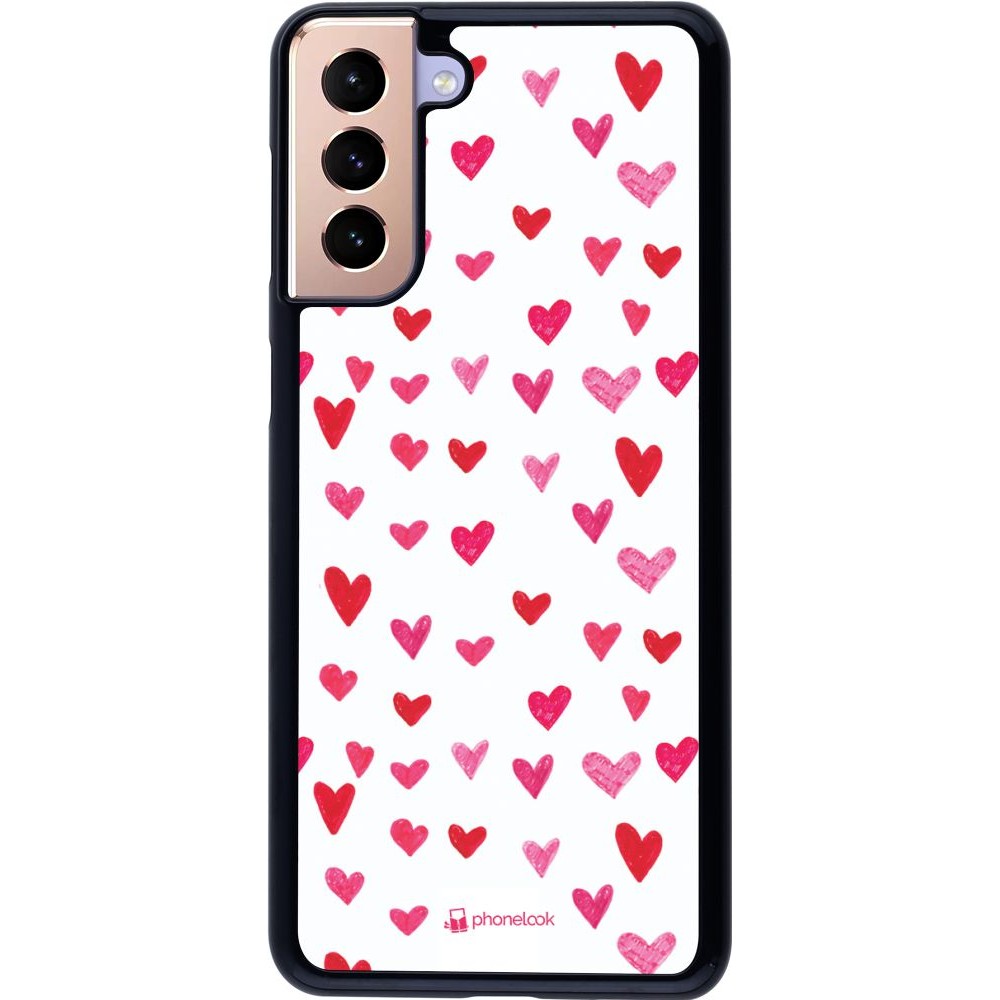 Hülle Samsung Galaxy S21+ 5G - Valentine 2022 Many pink hearts