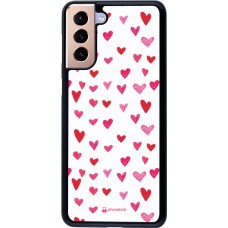 Hülle Samsung Galaxy S21+ 5G - Valentine 2022 Many pink hearts