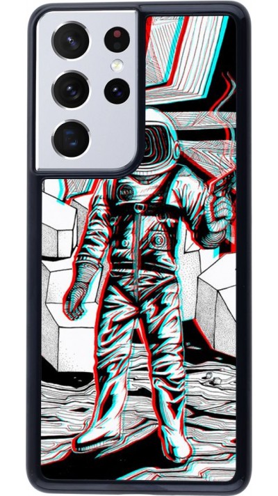 Coque Samsung Galaxy S21 Ultra 5G - Anaglyph Astronaut