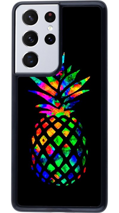 Coque Samsung Galaxy S21 Ultra 5G - Ananas Multi-colors