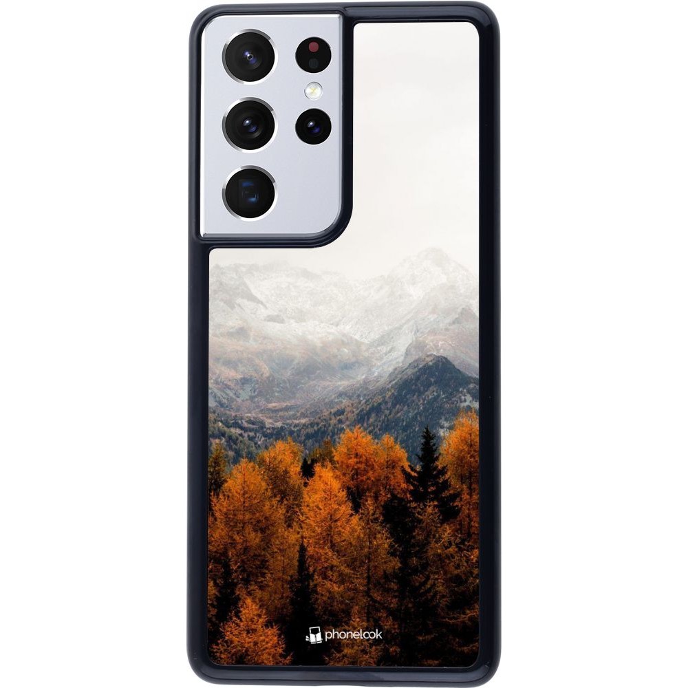 Coque Samsung Galaxy S21 Ultra 5G - Autumn 21 Forest Mountain