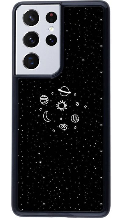 Coque Samsung Galaxy S21 Ultra 5G - Space Doodle